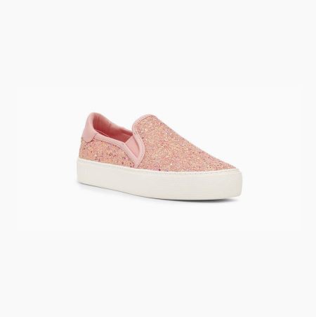 UGG Jass Chunky Glitter - Joggesko Dame - Rosa (NO-T056)